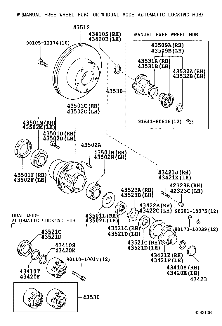  LAND CRUISER 70 |  FRONT AXLE HUB