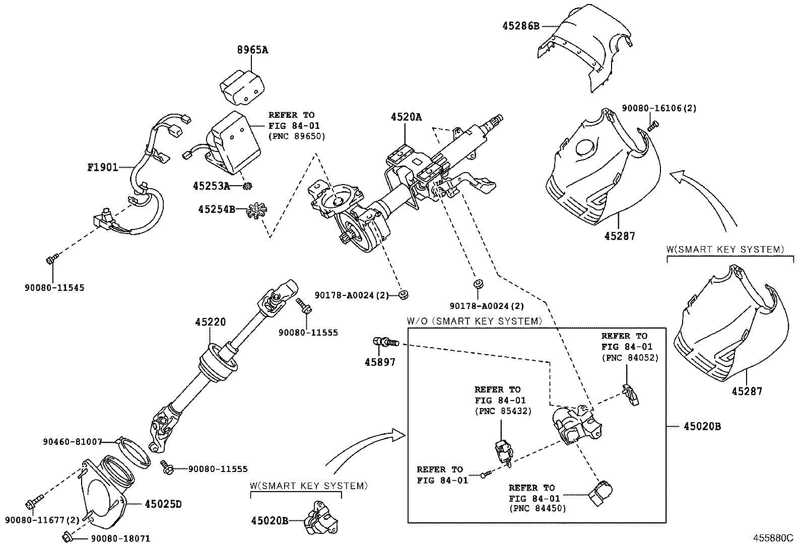  CAMRY |  STEERING COLUMN SHAFT