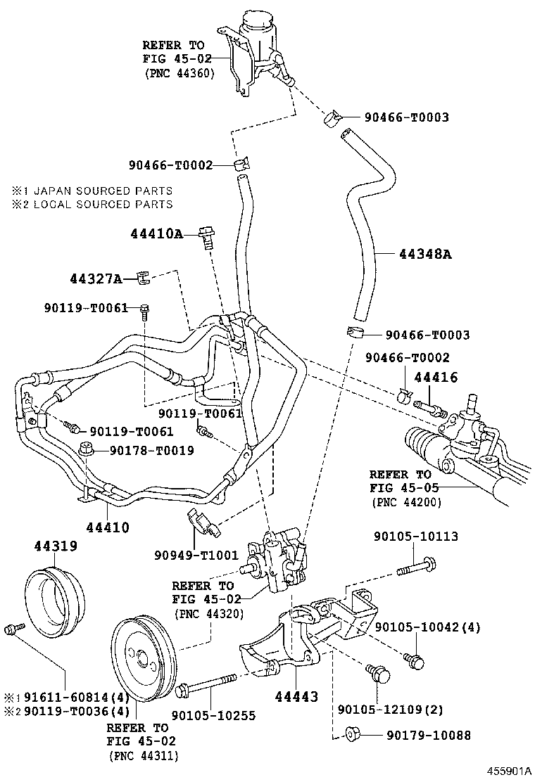  HILUX |  POWER STEERING TUBE