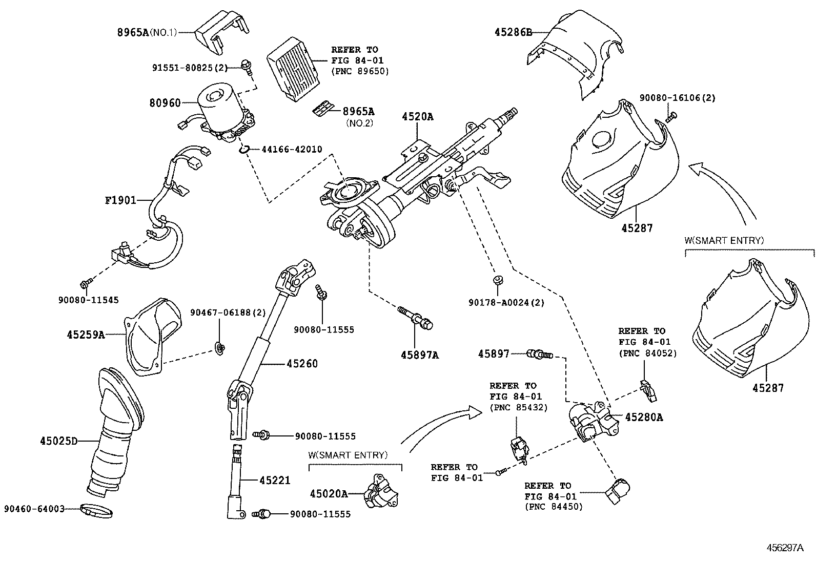  RAV4 NAP |  STEERING COLUMN SHAFT