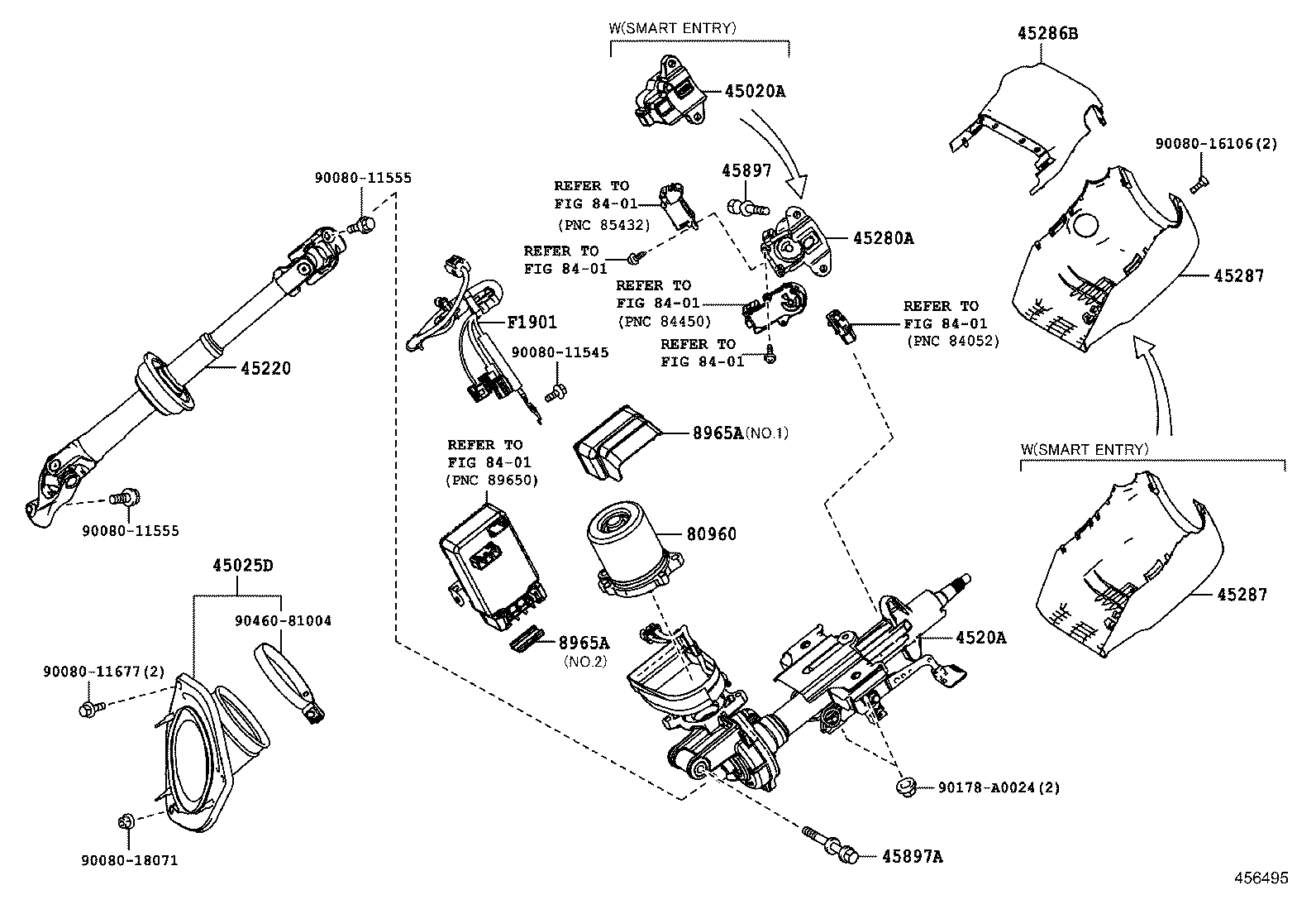  HIGHLANDER NAP |  STEERING COLUMN SHAFT