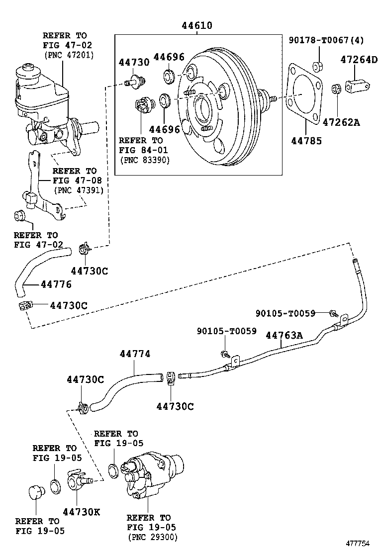  HILUX |  BRAKE BOOSTER VACUUM TUBE