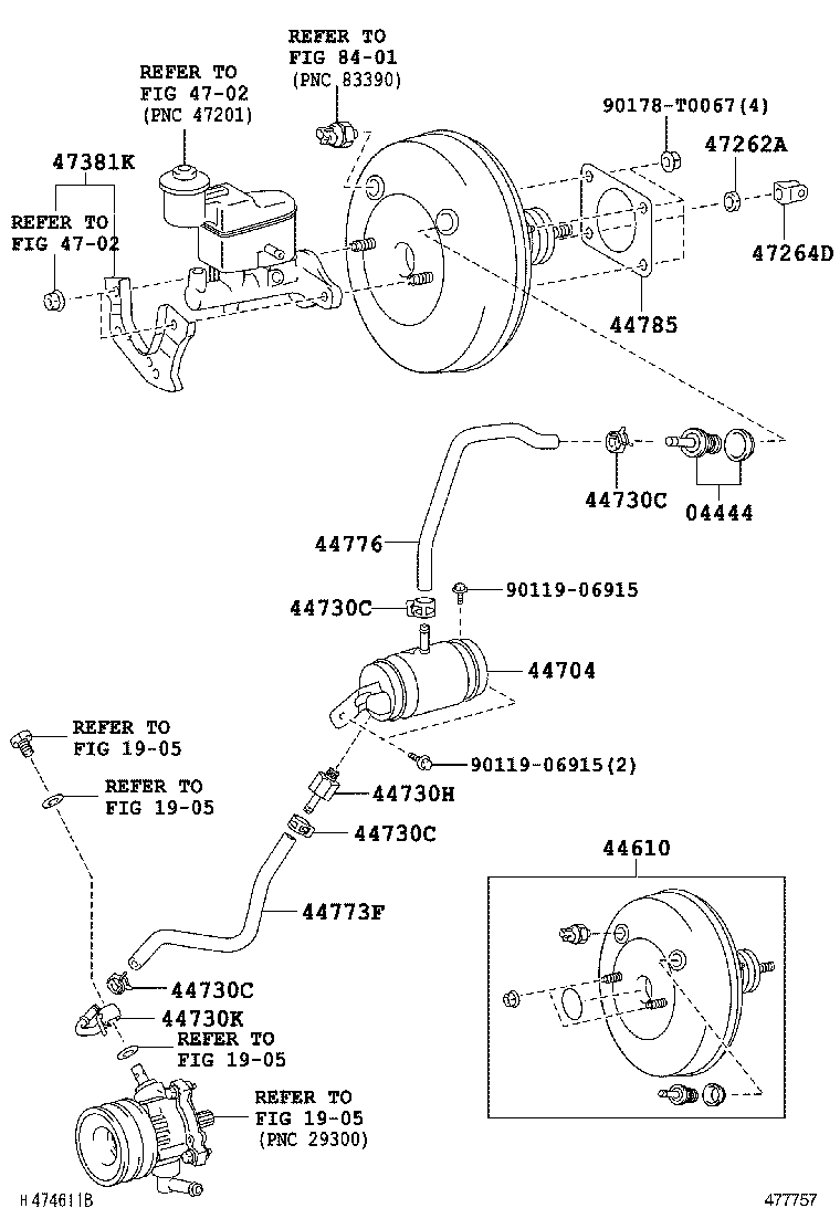  HILUX |  BRAKE BOOSTER VACUUM TUBE