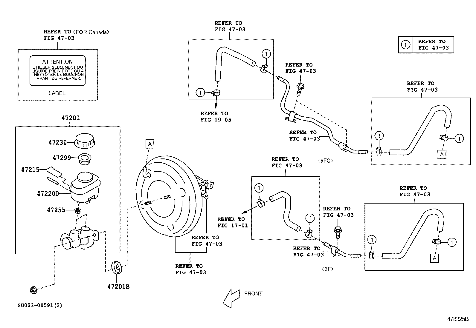  SCION FR S |  BRAKE MASTER CYLINDER
