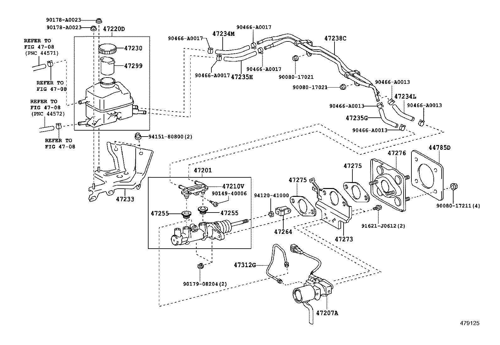  HIGHLANDER NAP |  BRAKE MASTER CYLINDER
