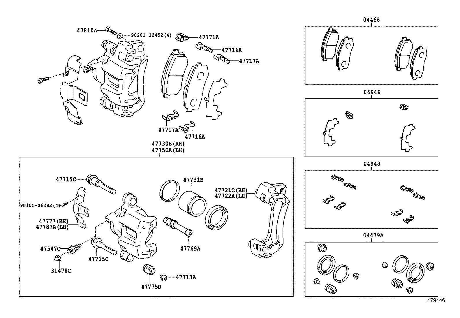  LAND CRUISER 70 |  REAR DISC BRAKE CALIPER DUST COVER