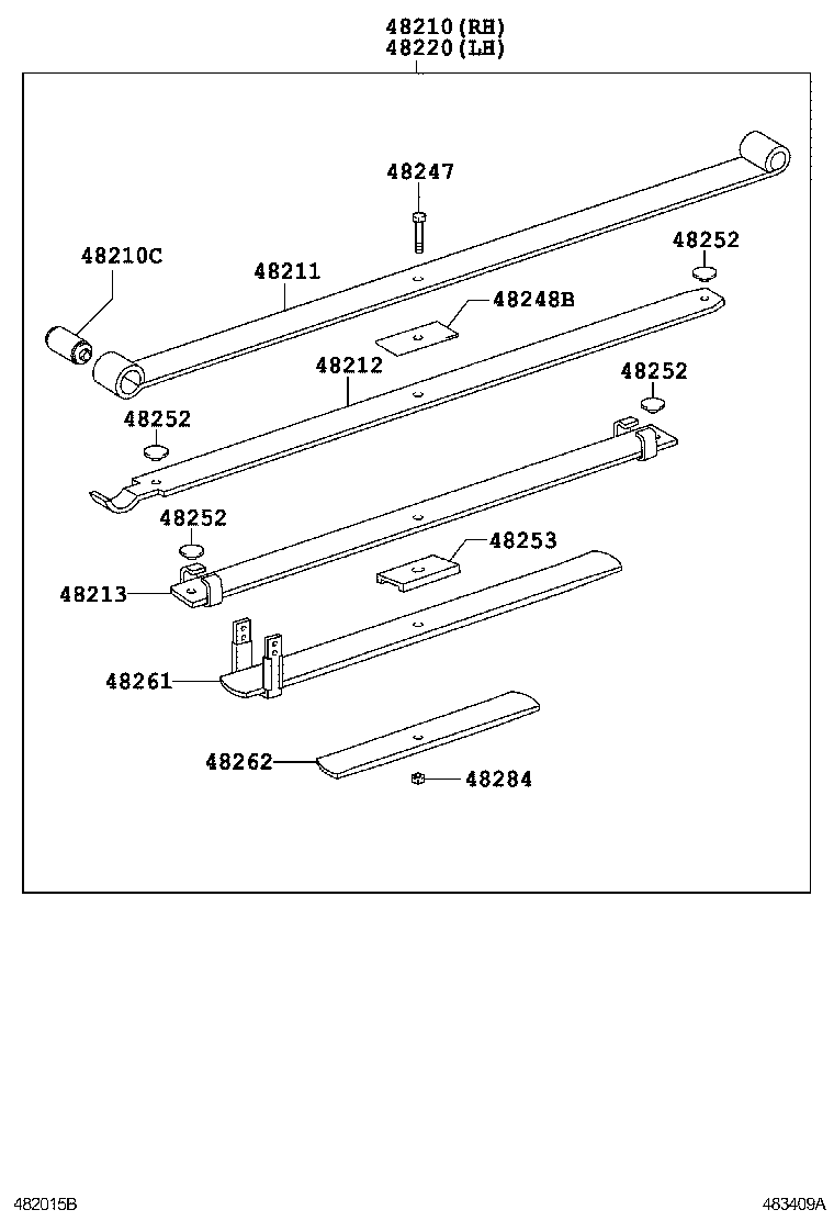  HILUX |  REAR SPRING SHOCK ABSORBER