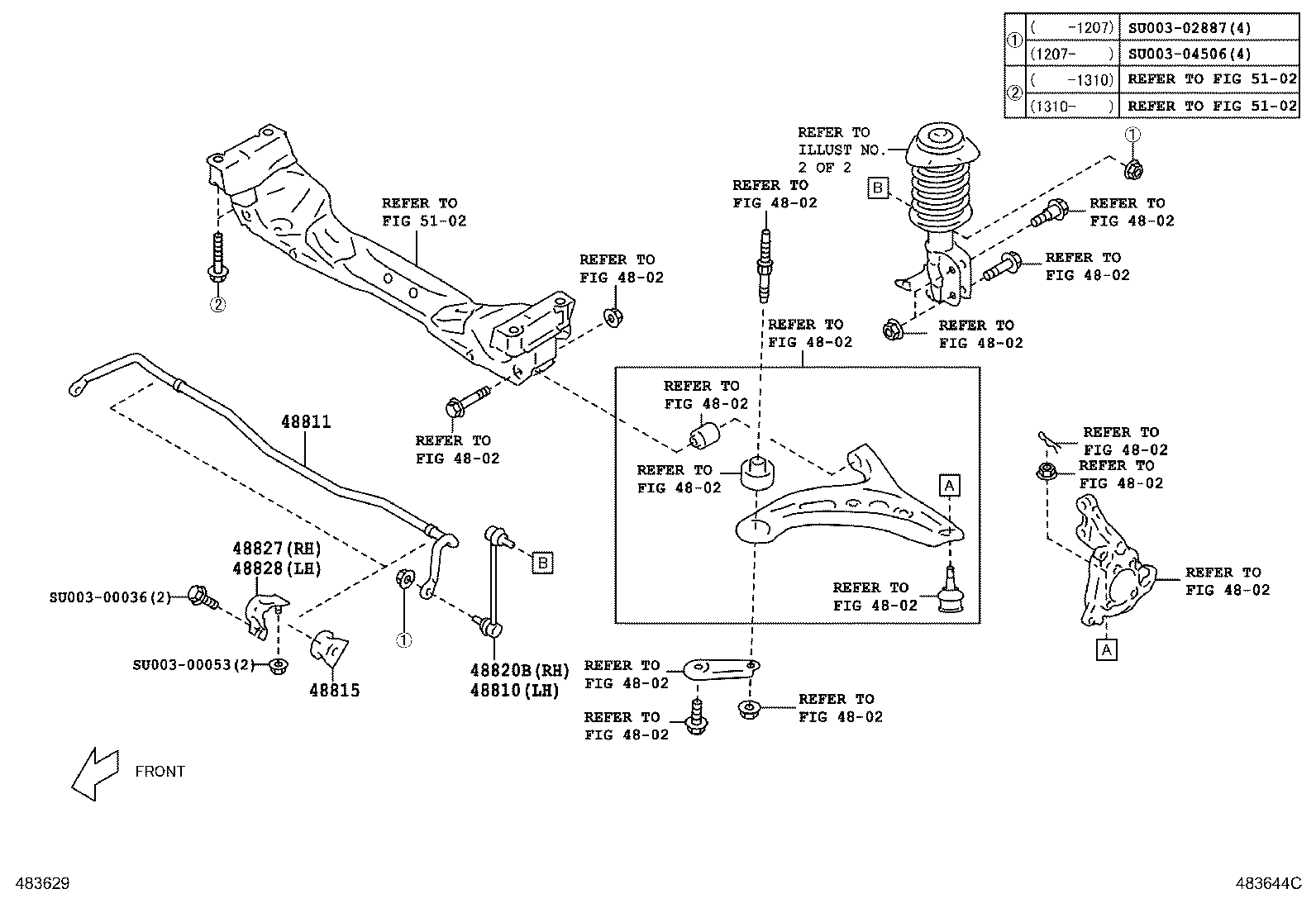  SCION FR S |  FRONT SPRING SHOCK ABSORBER