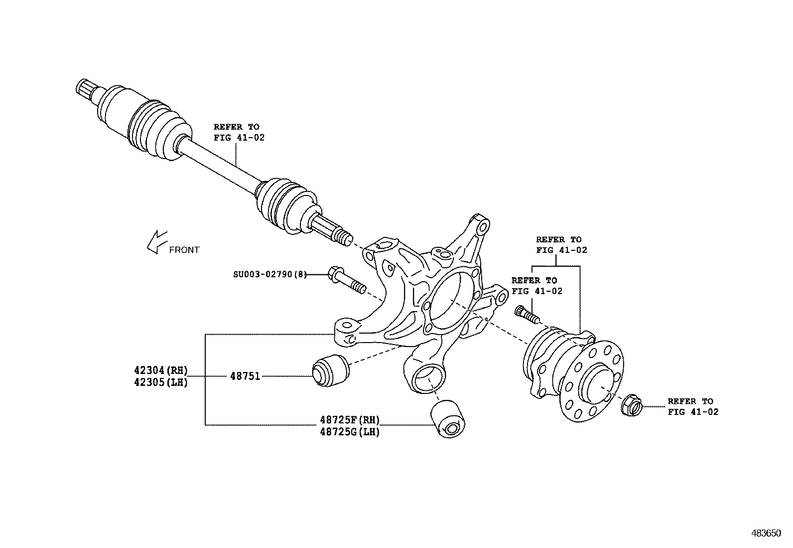  SCION FR S |  REAR SPRING SHOCK ABSORBER