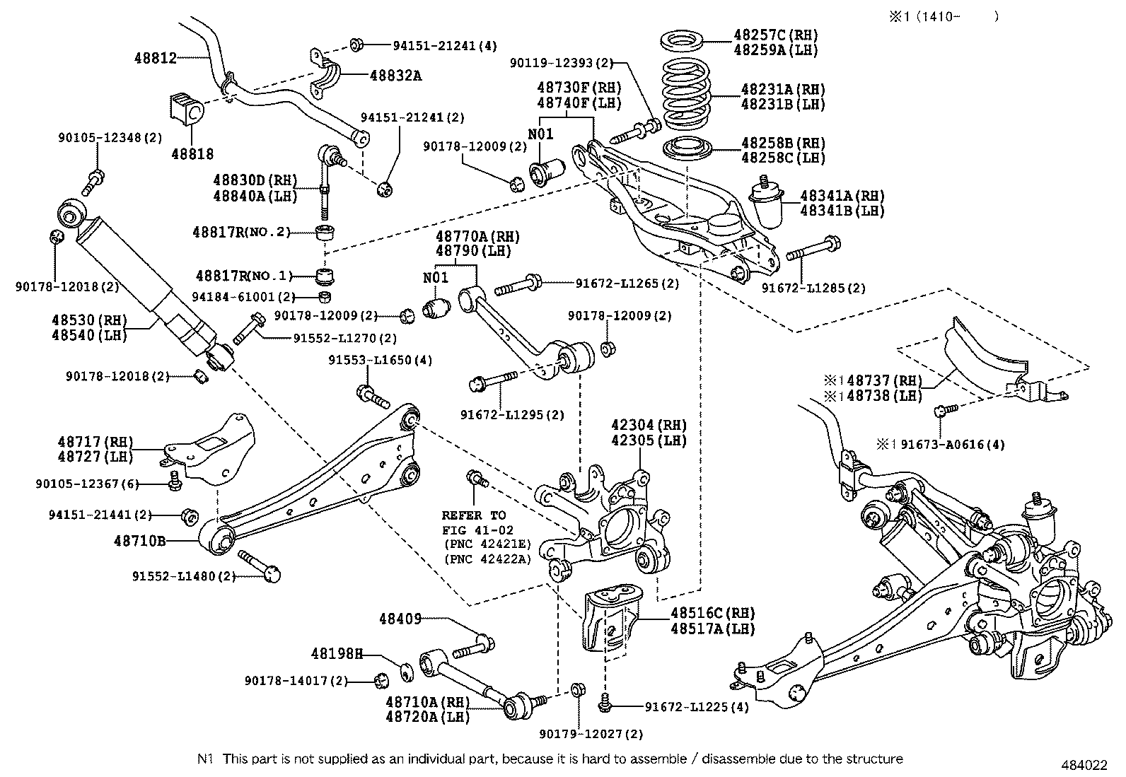  RAV4 JPP |  REAR SPRING SHOCK ABSORBER