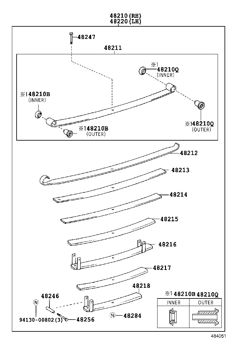  LAND CRUISER 70 |  REAR SPRING SHOCK ABSORBER