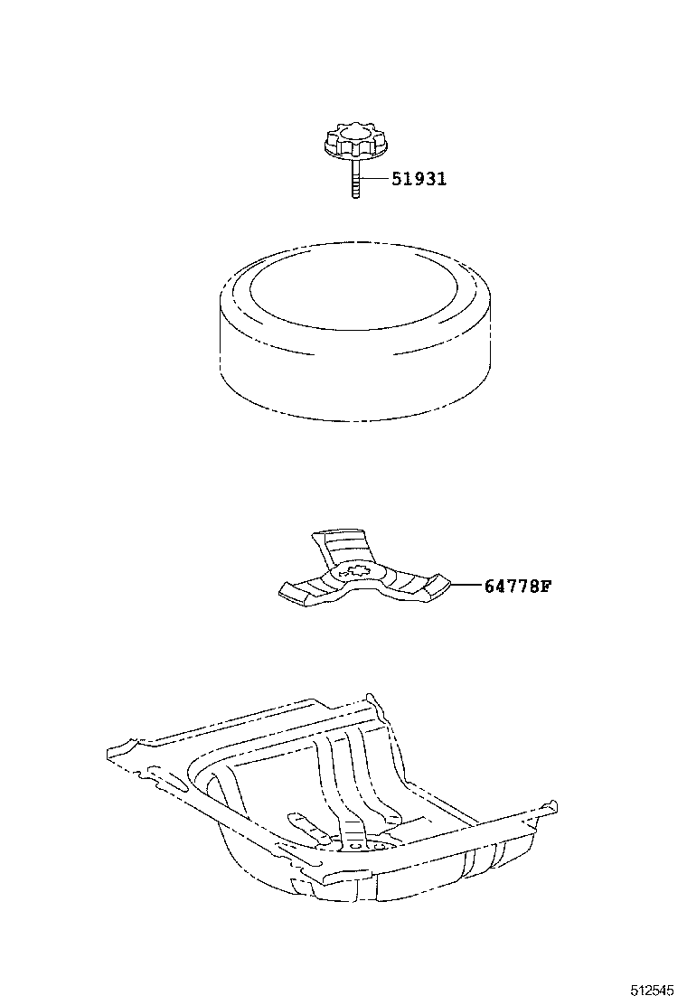  AVALON |  SPARE WHEEL CARRIER