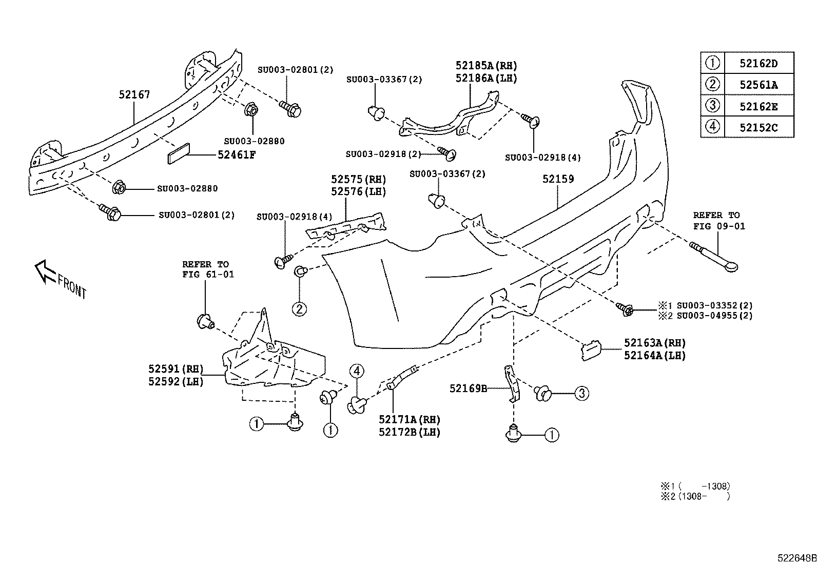  SCION FR S |  REAR BUMPER BUMPER STAY