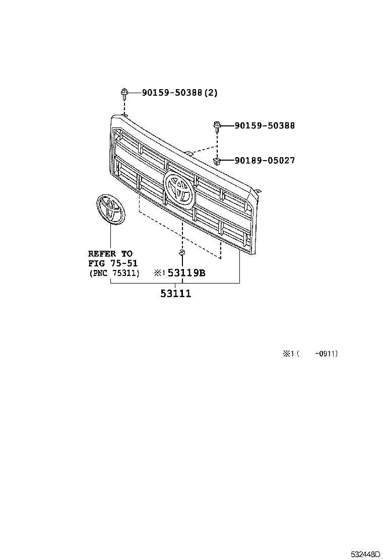  LAND CRUISER 70 |  RADIATOR GRILLE