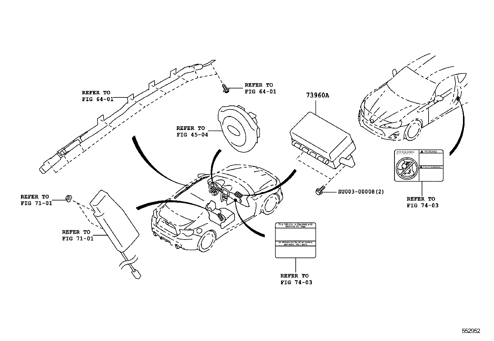  SCION FR S |  INSTRUMENT PANEL GLOVE COMPARTMENT