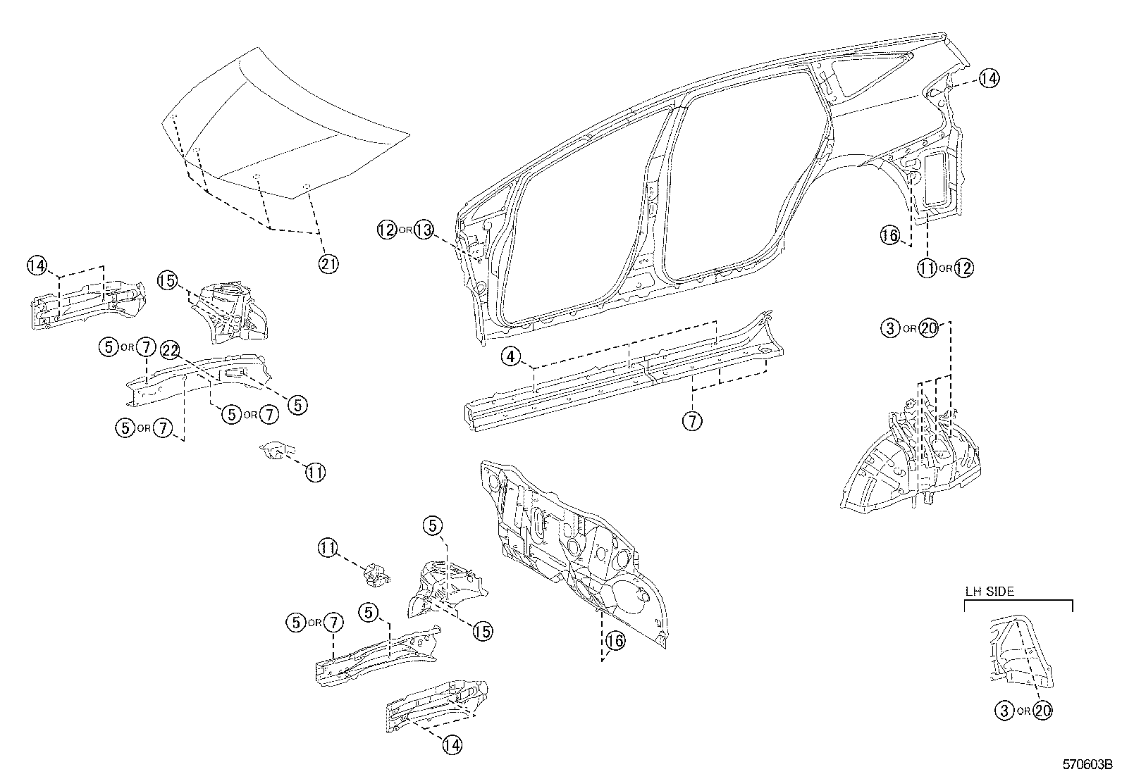  PRIUS V |  HOLE PLUG