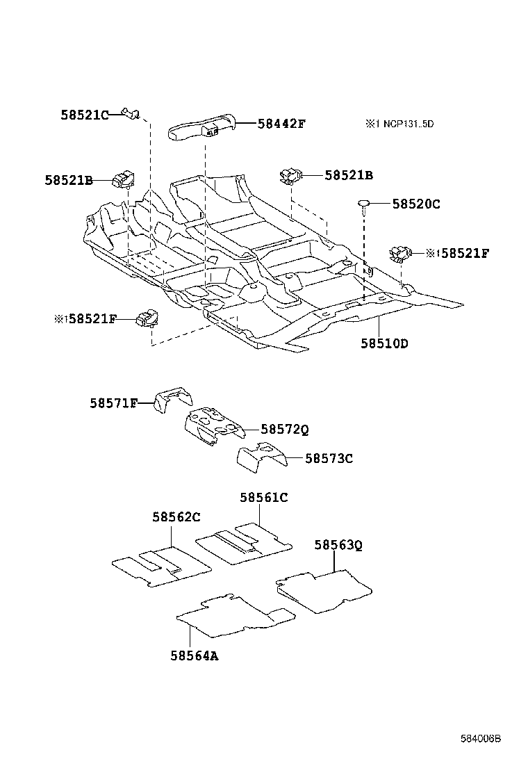  YARIS JPP |  MAT CARPET