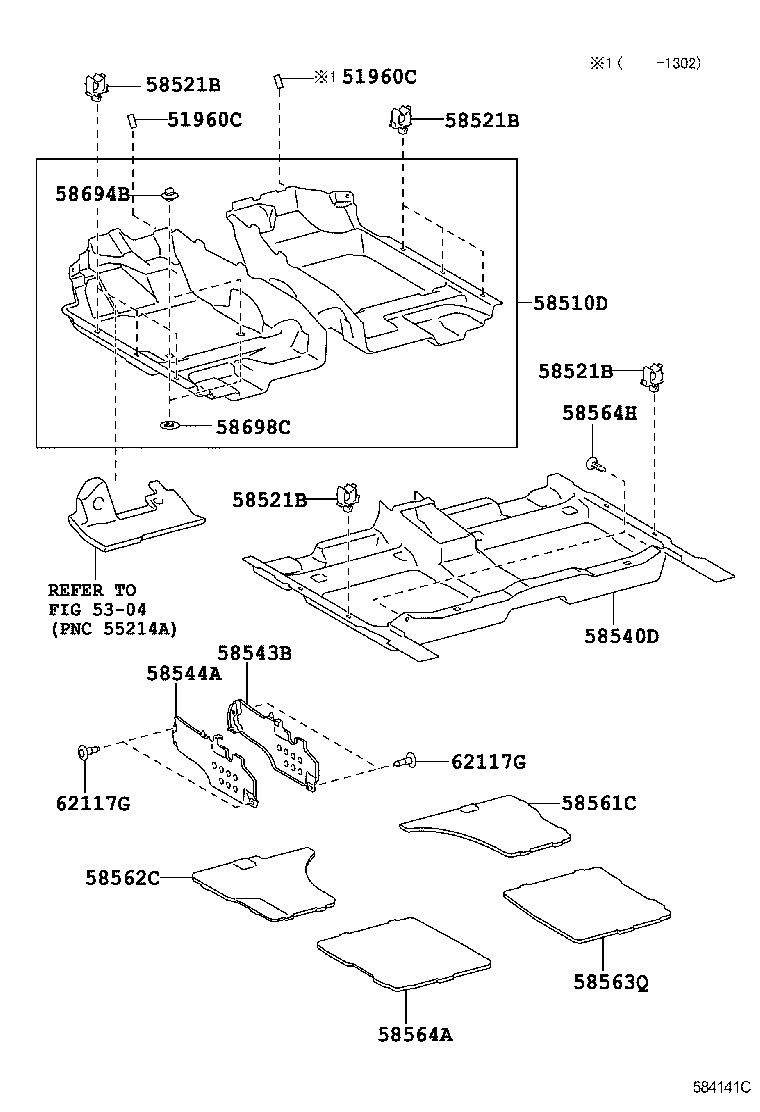  CAMRY |  MAT CARPET