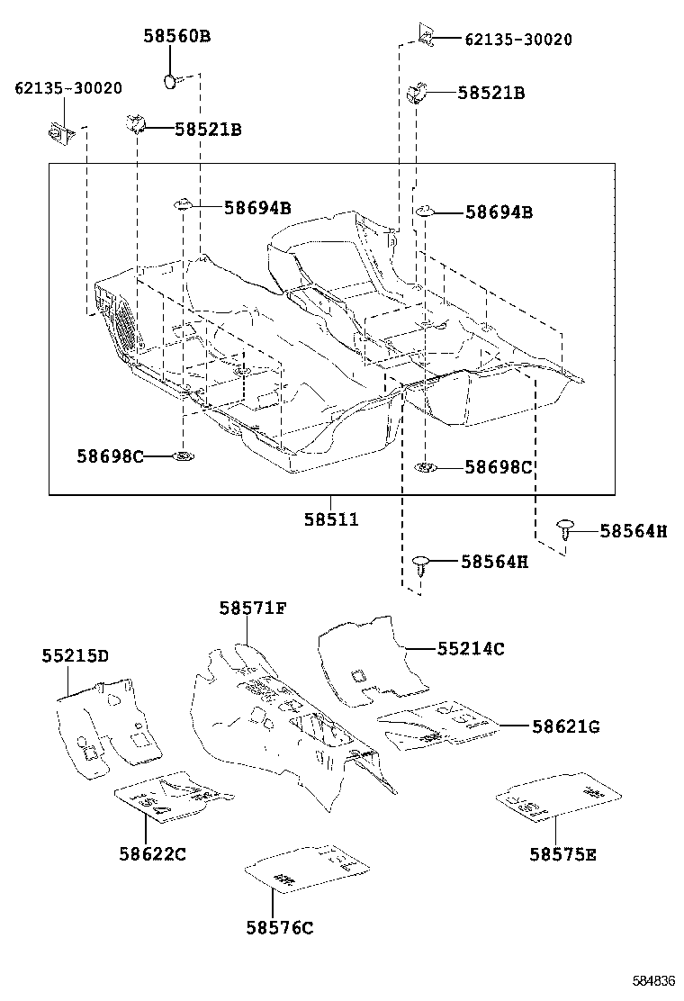  IS250 350 |  MAT CARPET