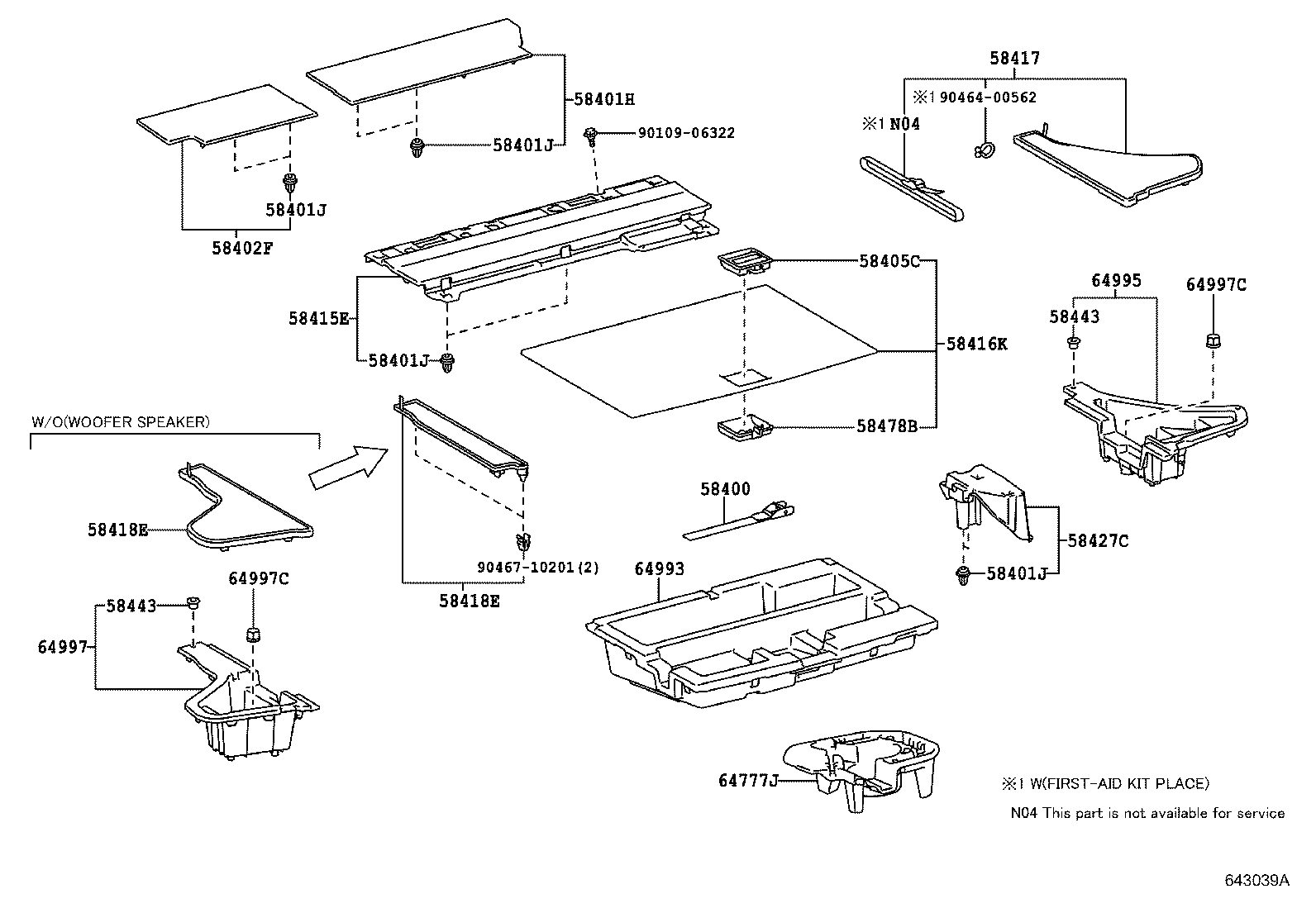  CT200H |  DECK BOARD DECK TRIM COVER
