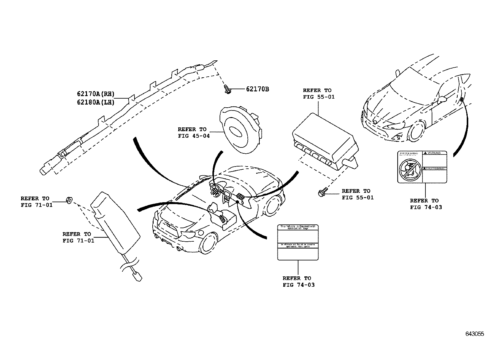  SCION FR S |  INSIDE TRIM BOARD DOOR OPENING TRIM MOULDING