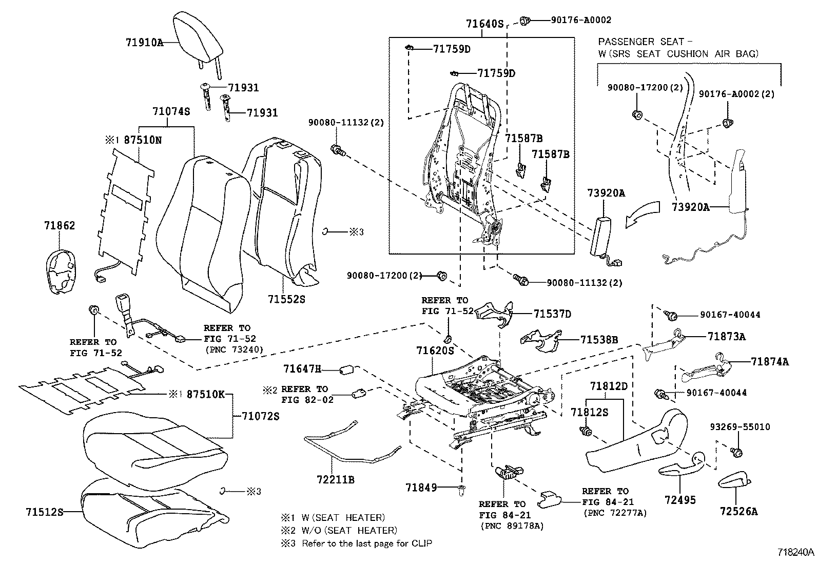  RAV4 NAP |  SEAT SEAT TRACK