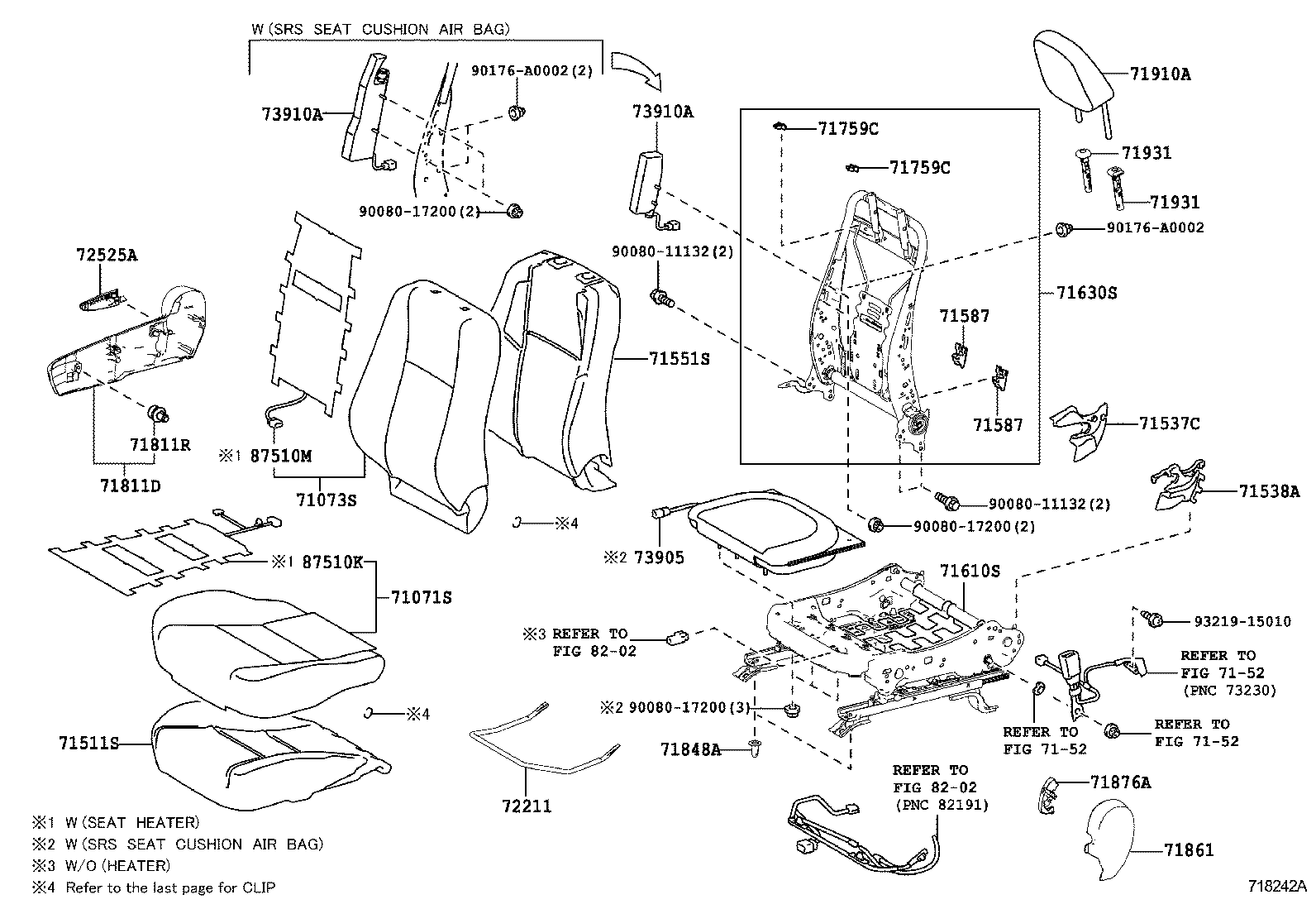  RAV4 NAP |  SEAT SEAT TRACK