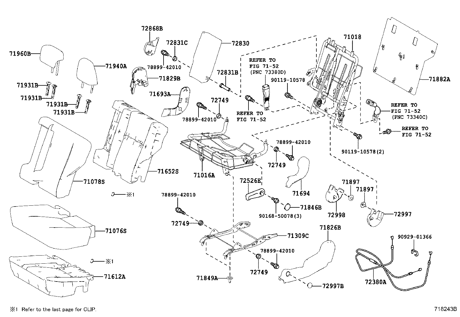  RAV4 NAP |  SEAT SEAT TRACK