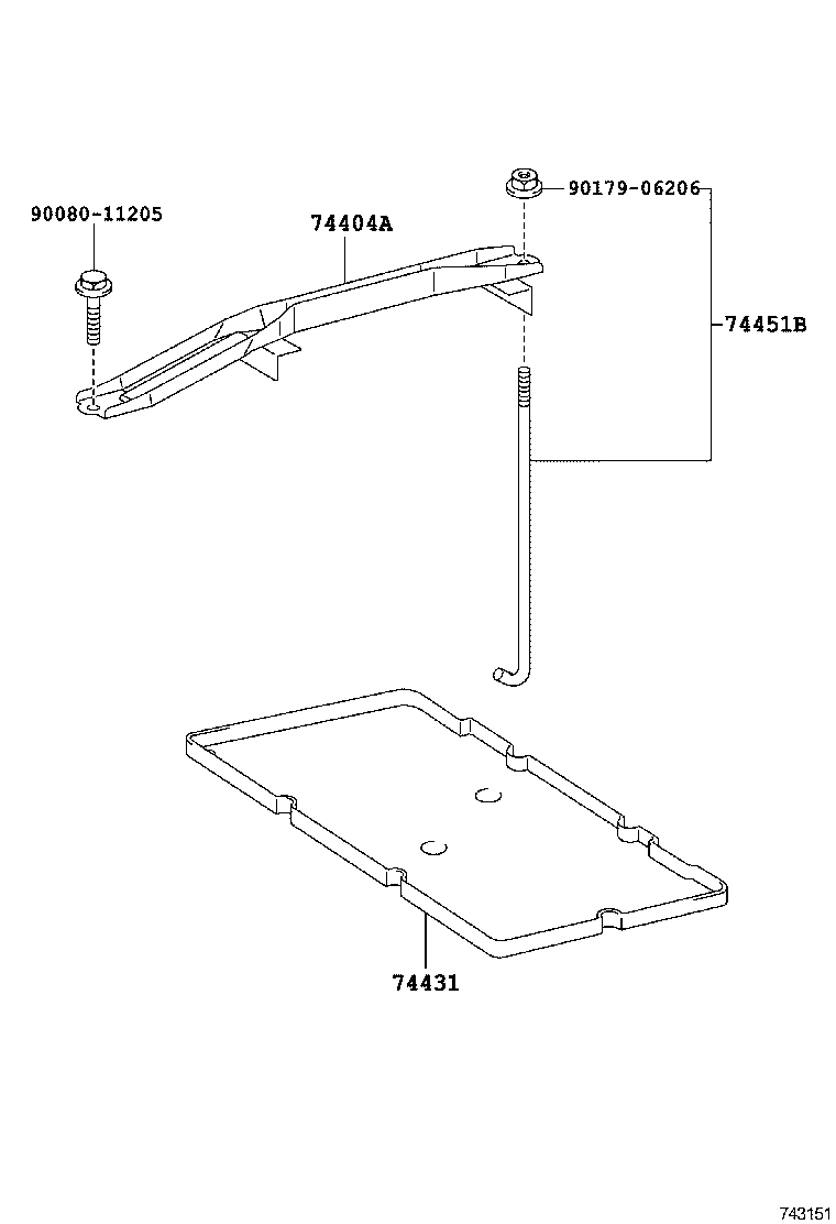  CAMRY |  BATTERY CARRIER