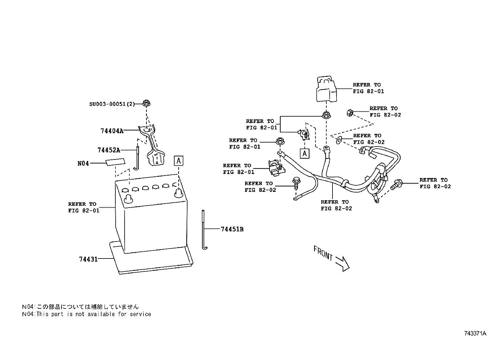  SCION FR S |  BATTERY CARRIER
