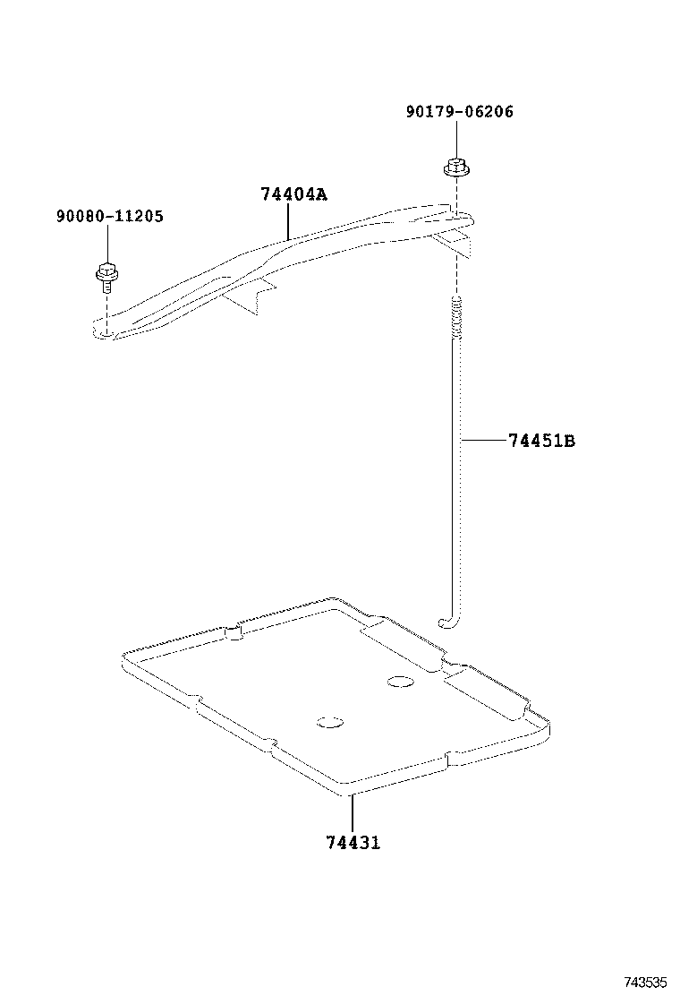  AVALON |  BATTERY CARRIER