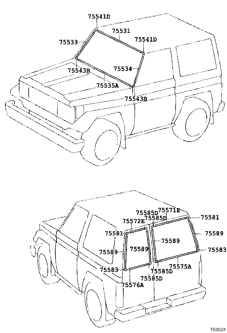  LAND CRUISER 70 |  MOULDING