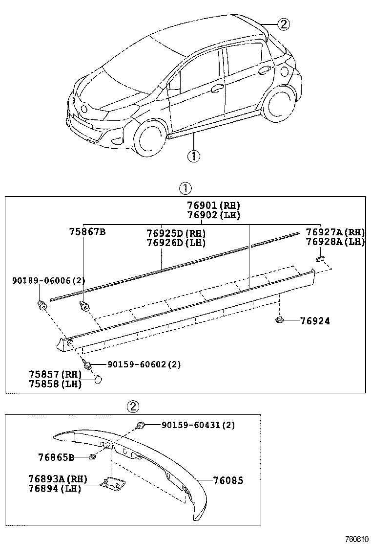  YARIS JPP |  MUDGUARD SPOILER