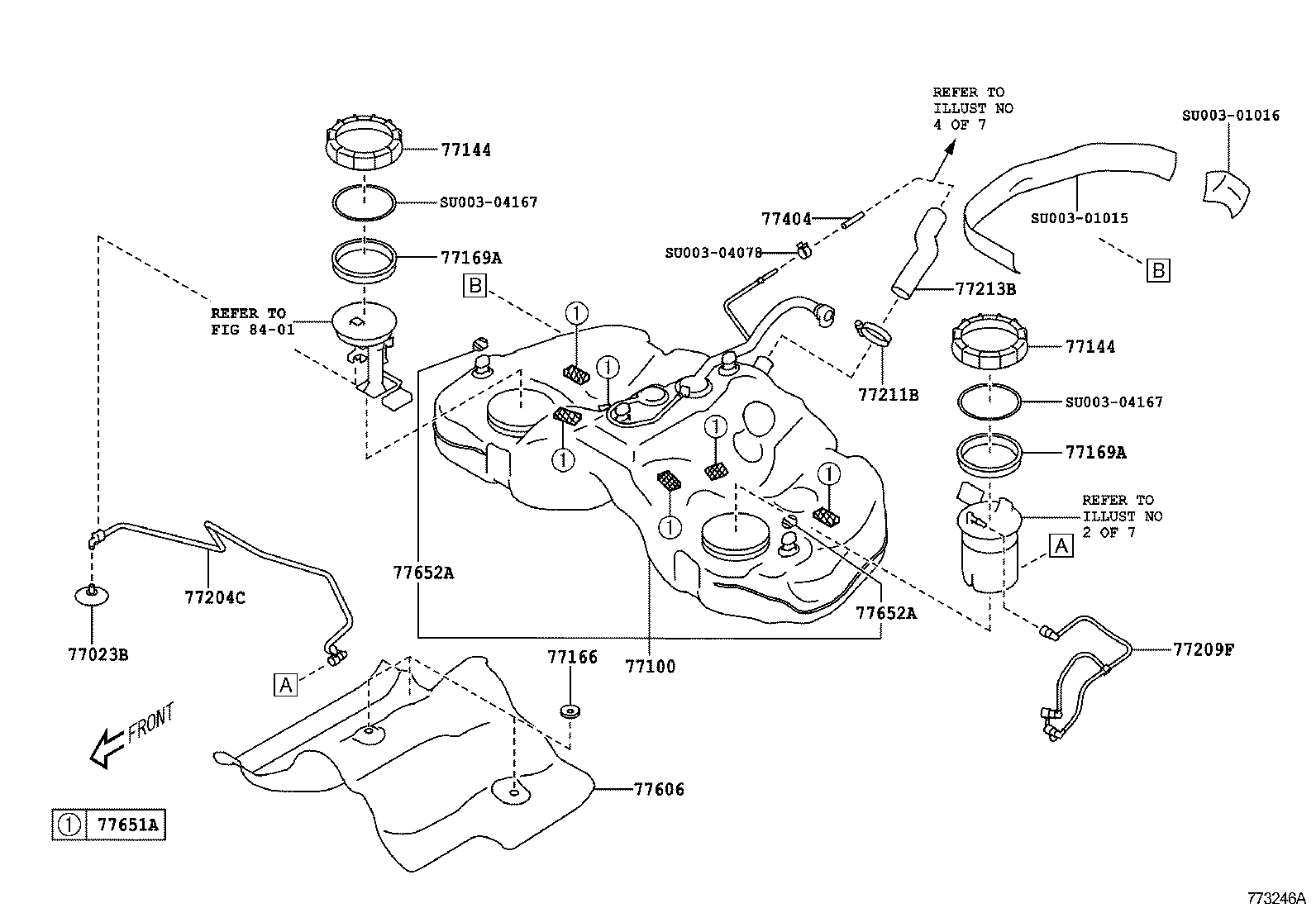  SCION FR S |  FUEL TANK TUBE