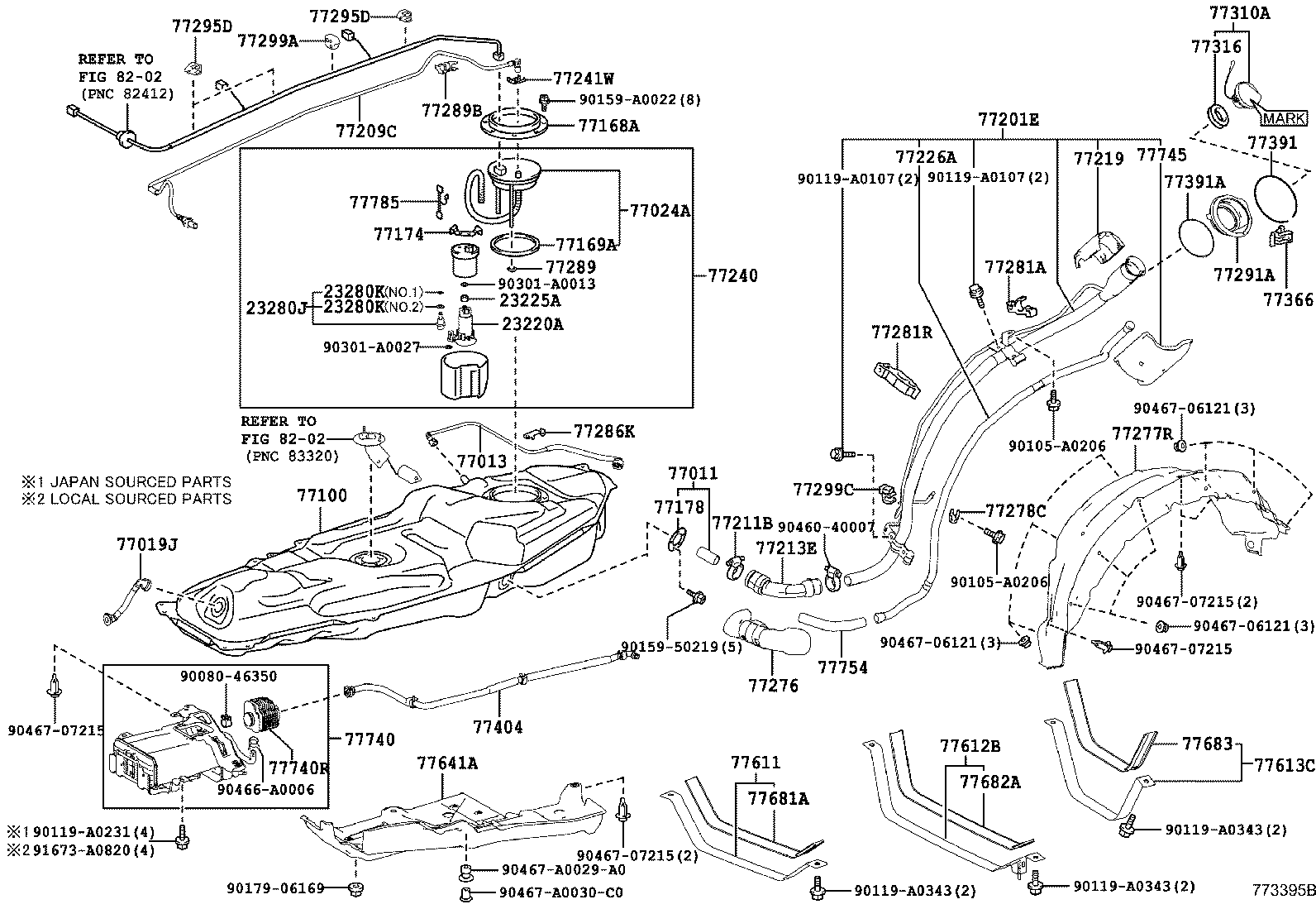  RAV4 NAP |  FUEL TANK TUBE
