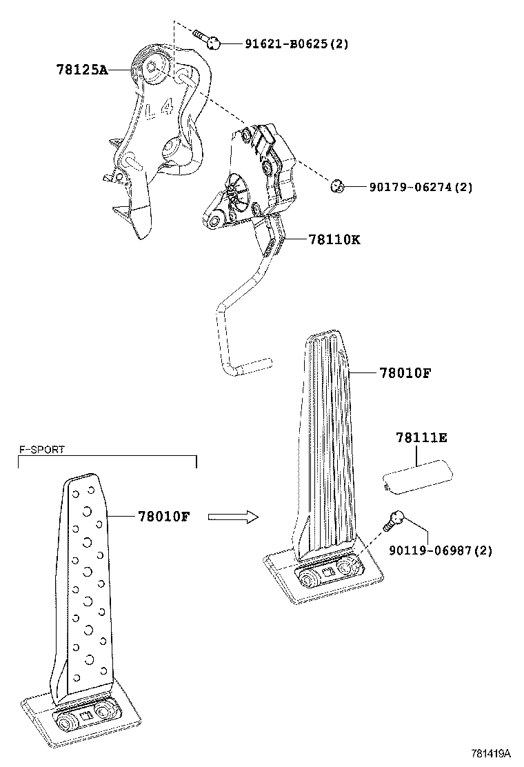  IS250 350 |  ACCELERATOR LINK
