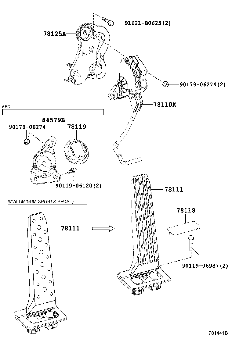  GS250 350 450H |  ACCELERATOR LINK