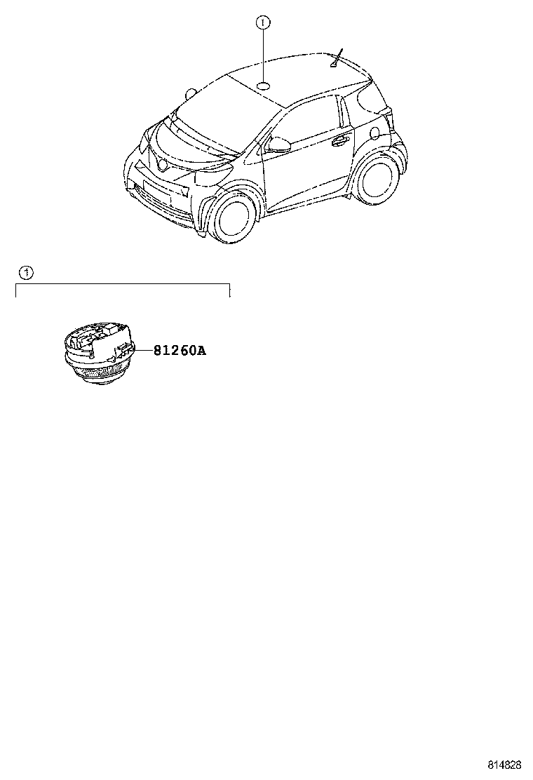  SCION IQ |  INTERIOR LAMP