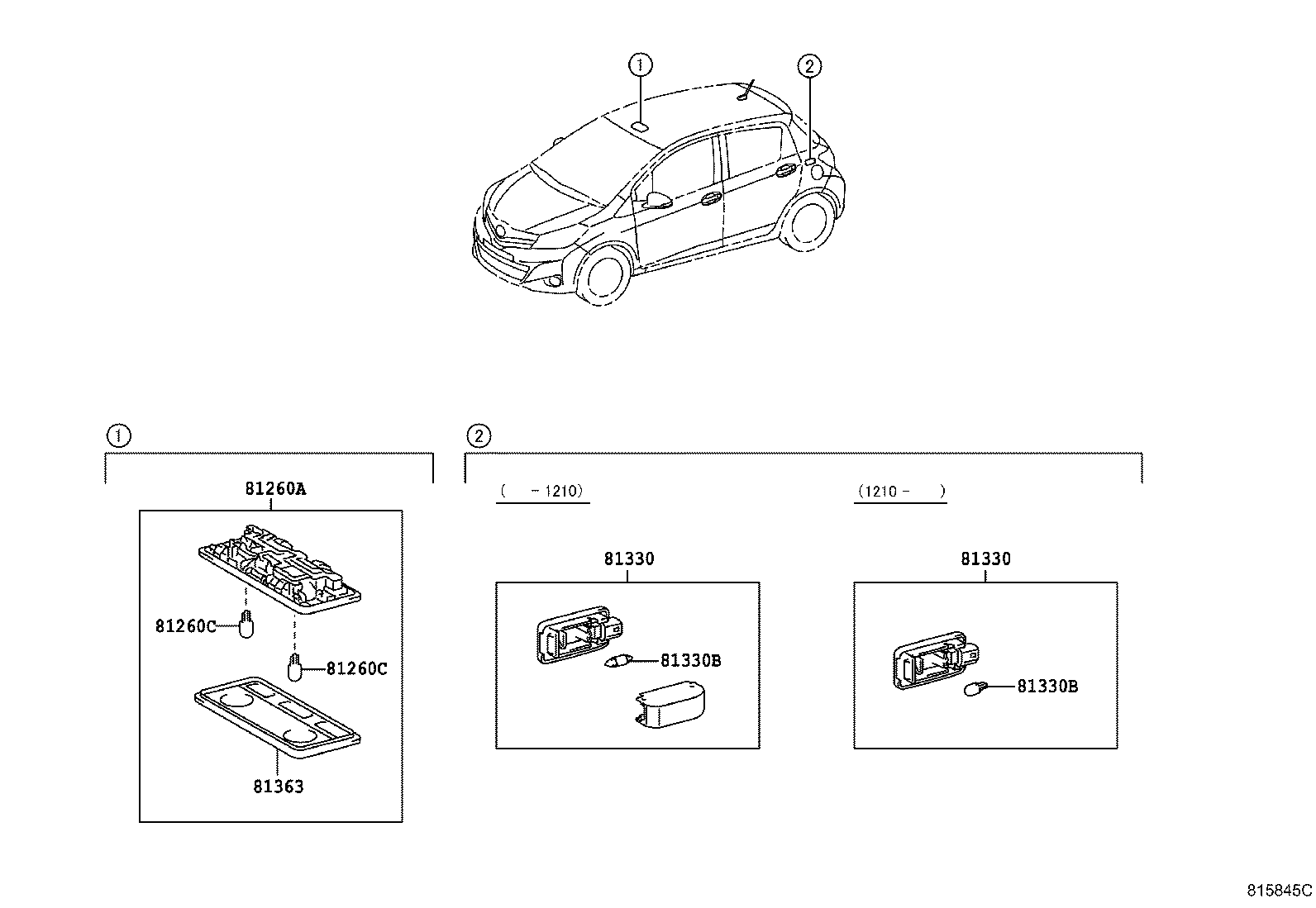  YARIS JPP |  INTERIOR LAMP