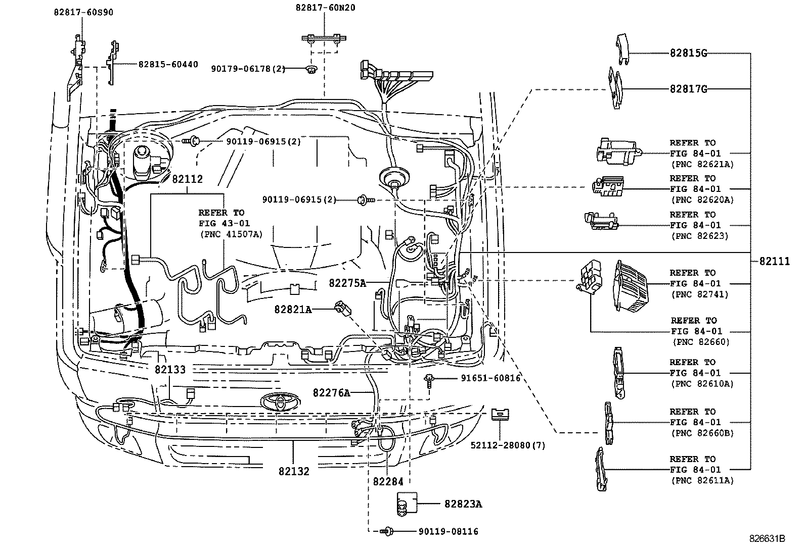  LAND CRUISER 70 |  WIRING CLAMP