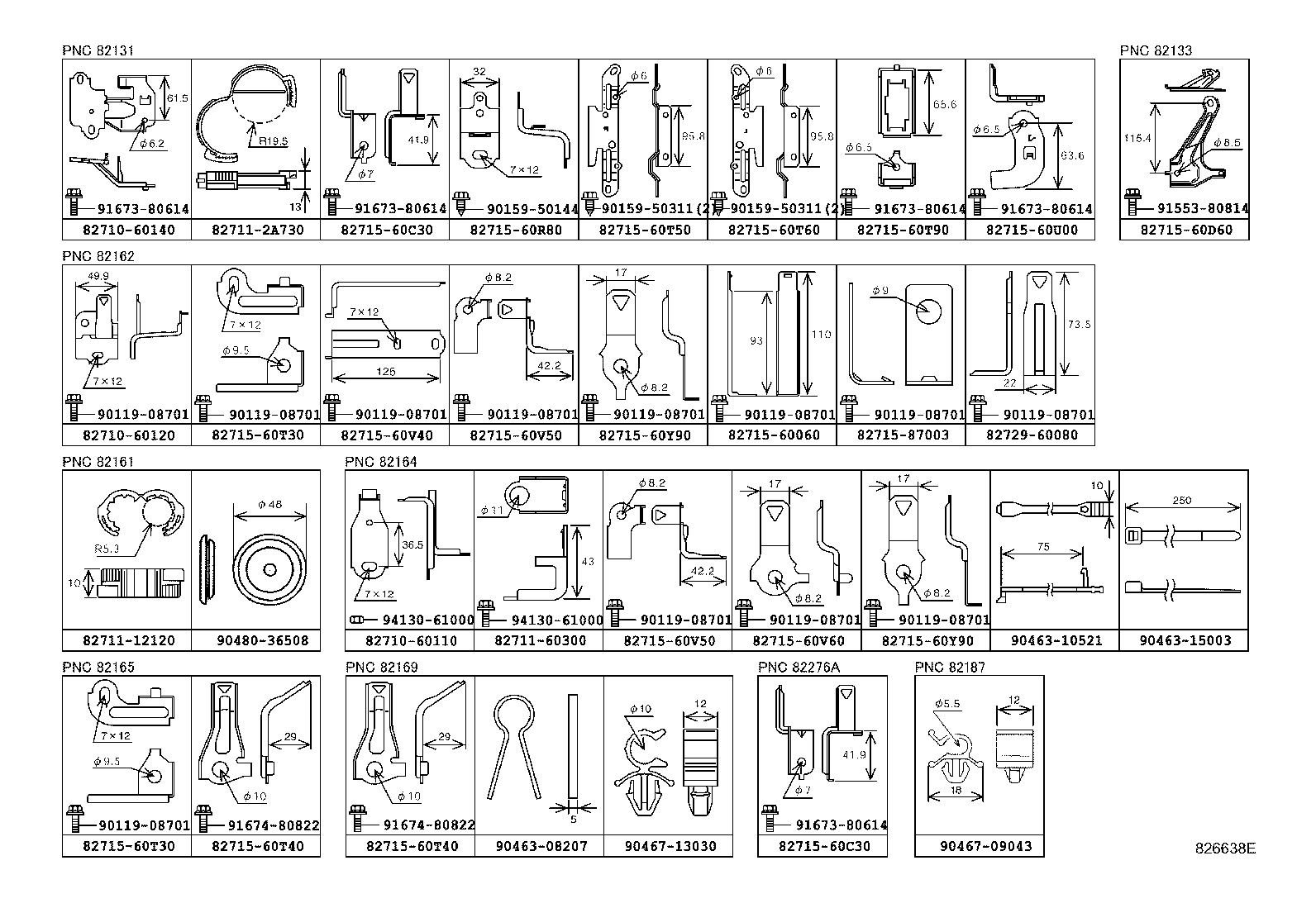  LAND CRUISER 70 |  WIRING CLAMP