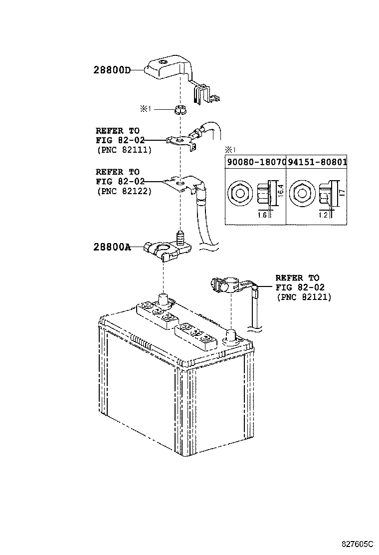  CAMRY |  BATTERY BATTERY CABLE