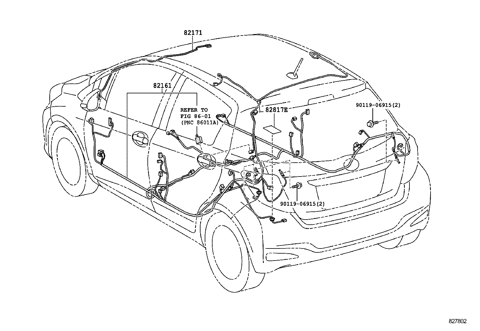  YARIS JPP |  WIRING CLAMP