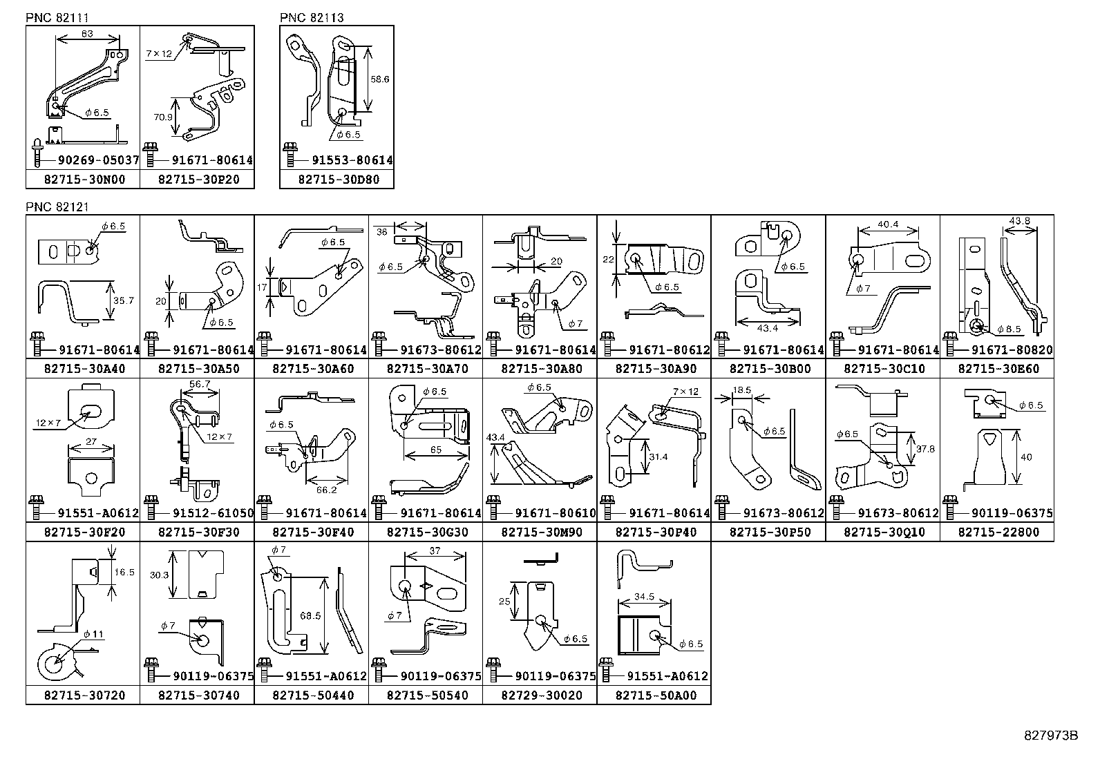  GS250 350 450H |  WIRING CLAMP