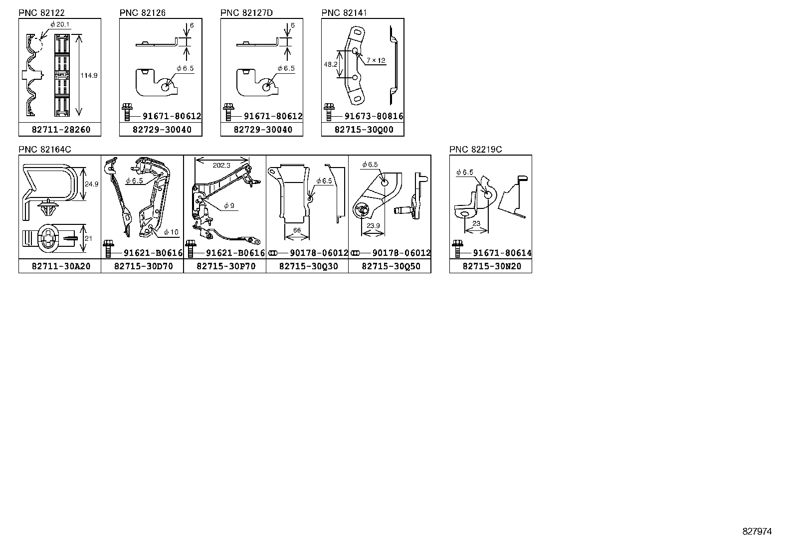  GS250 350 450H |  WIRING CLAMP