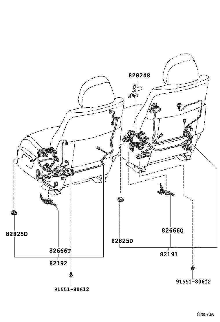  LS460 460L |  WIRING CLAMP