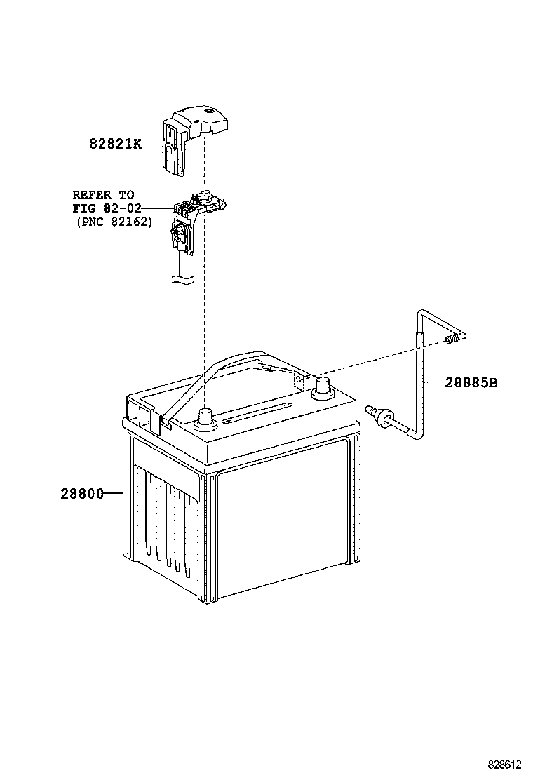  AVALON |  BATTERY BATTERY CABLE