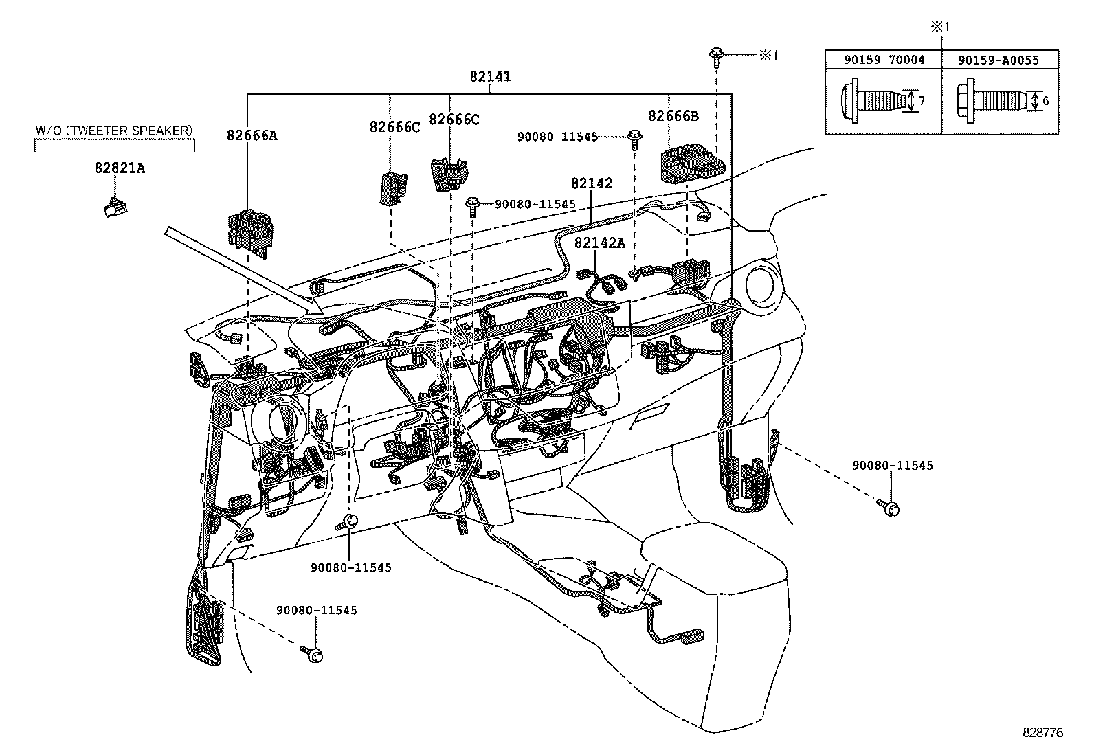 RAV4 NAP |  WIRING CLAMP