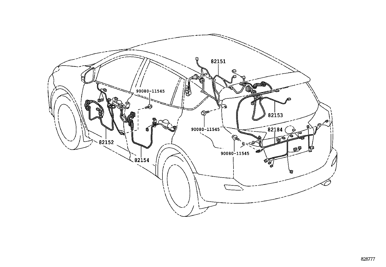  RAV4 NAP |  WIRING CLAMP