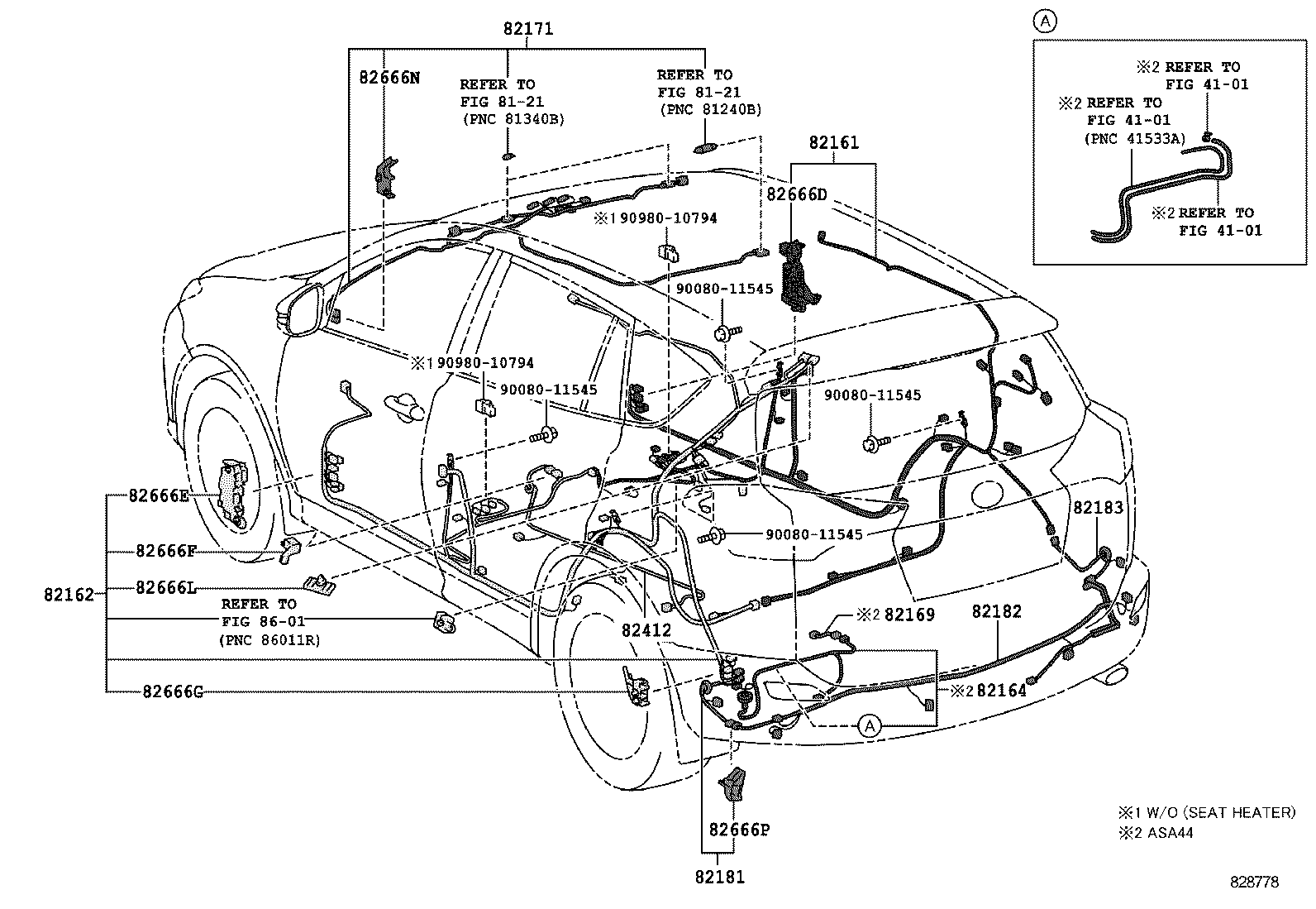  RAV4 NAP |  WIRING CLAMP